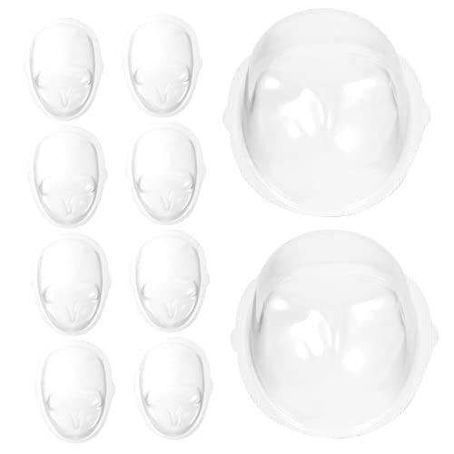 BESPORTBLE 10Stücke Puppenmasken aus Transparente Schutzmasken für DIY Puppenhandwerk zum Basteln und Ausstellen von Puppen Elastischen Bändern für Sicheren Halt BESPORTBLE 10Stücke Puppenmasken aus Transparente Schutzmasken für DIY Puppenhandwerk zum Basteln und Ausstellen von Puppen Elastischen Bändern für Sicheren Halt von BESPORTBLE