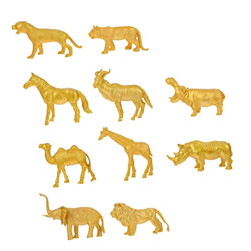 BESPORTBLE 10Stücke Realistische Tierfiguren Satz Simulations Tiermodelle für Kinder Naturspielzeug Lernspielzeug und Dekoration für Biologieunterricht und Fotorequisiten von BESPORTBLE