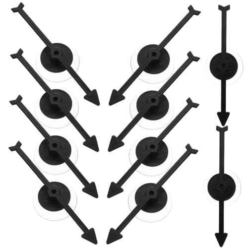 BESPORTBLE 10Stücke Saugnapf Pfeilspielspinner Aus Robustem Drehspielzeug Für Partys Und Spieleabende Stabiler Halt Dem Für Brettspiele von BESPORTBLE