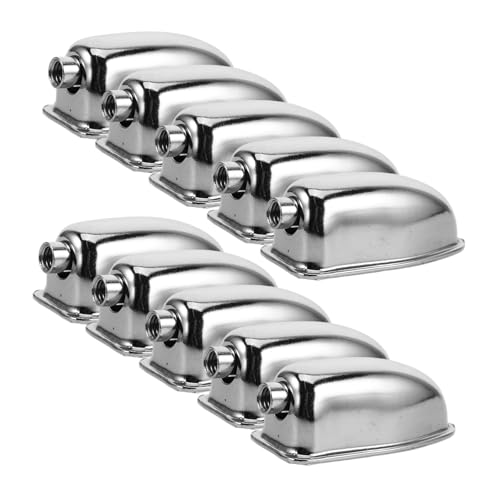 BESPORTBLE 10Stücke Snare Drum Lugs Metall Trommel Zubehör Einzelend Trommel Ösen Für Snare Drums Präzise Gefertigte Teile Für Percussion Instrumente Bassdrum Ösen von BESPORTBLE