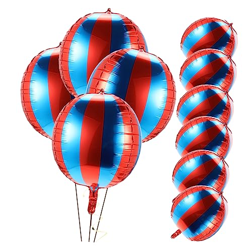 BESPORTBLE 10Stücke Teiliges Blaue Und Rote Streifen Luftballons Für Geburtstagsfeiern Karneval Und Zirkusdekoration Partydekorationen Für Besondere Anlässe BESPORTBLE 10Stücke Teiliges Blaue Und Rote Streifen Luftballons Für Geburtstagsfeiern Karneval Und Zirkusdekoration Partydekorationen Für Besondere Anlässe von BESPORTBLE