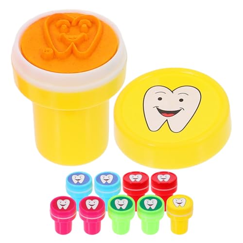BESPORTBLE 10Stücke Teiliges Cartoon Zahnstempel für Ermutigende Motivationsstempel für Partygeschenke Basteln und Belohnungen im Klassenzimmer BESPORTBLE 10Stücke Teiliges Cartoon Zahnstempel für Ermutigende Motivationsstempel für Partygeschenke Basteln und Belohnungen im Klassenzimmer von BESPORTBLE