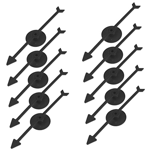 BESPORTBLE 10stücke Teiliges -drehspiel-kit Für Erwachsene DIY Drehplatten-zubehör Für Brettspiele Partyspiele Und Lernspiele Flexibel Und Leicht Zu Transportieren von BESPORTBLE