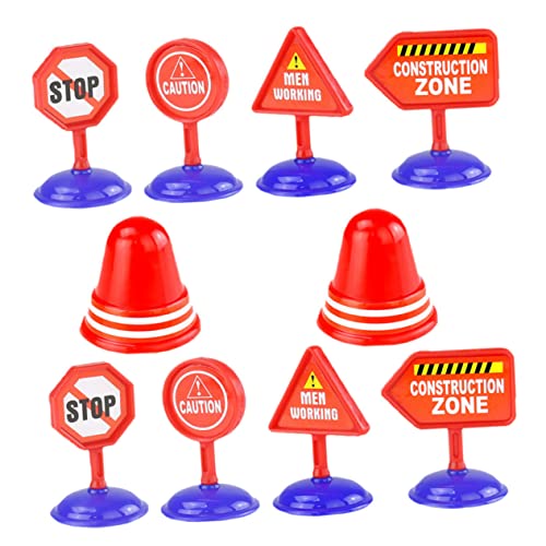 BESPORTBLE 10Stücke Teiliges DIY Verkehrszeichen Straßensperren Für Kreatives Für Verkehrssicherheitstraining Und Sportaktivitäten Und Langlebig BESPORTBLE 10Stücke Teiliges DIY Verkehrszeichen Straßensperren Für Kreatives Für Verkehrssicherheitstraining Und Sportaktivitäten Und Langlebig von BESPORTBLE