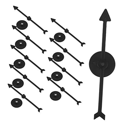 BESPORTBLE 10Stücke Teiliges Drehspinner Glücksspiel Zubehör Wiederverwendbare Turnplattenspiel Kits Für Neujahrsparty Und DIY Brettspiele Lang Für Karneval Und Büro von BESPORTBLE