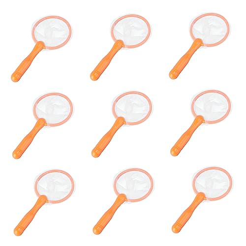 BESPORTBLE 10Stücke Teiliges Fischernetz Für Faltbares Und Leichtes Angelgerät Fischen Am Wasser Für Spaß Im Freien Und Lernspiele von BESPORTBLE