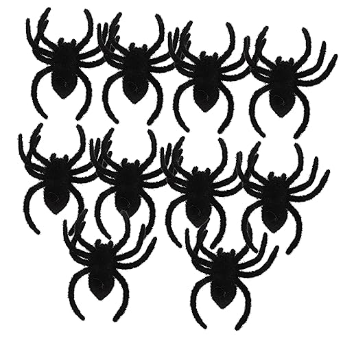BESPORTBLE 10Stücke Teiliges Halloween Spinnen Deko Realistische Schwarze Spinnen Requisiten für Party und Dekoration für Halloween und Kreative Streiche Langlebig BESPORTBLE 10Stücke Teiliges Halloween Spinnen Deko Realistische Schwarze Spinnen Requisiten für Party und Dekoration für Halloween und Kreative Streiche Langlebig von BESPORTBLE