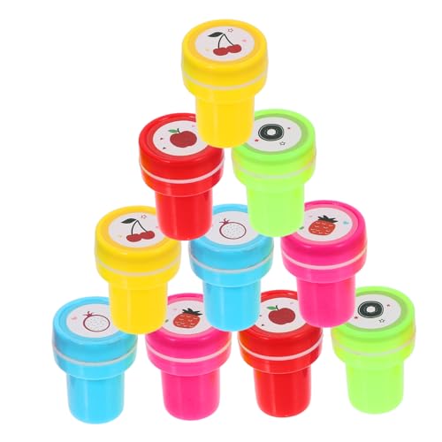 BESPORTBLE 10Stücke Teiliges Obstmotiv Stempelset für DIY Belohnungsstempel für Klassenzimmer Partygeschenke Geburtstagsfeiern Scrapbooking Selbstfärbend und Vielseitig Einsetzbar BESPORTBLE 10Stücke Teiliges Obstmotiv Stempelset für DIY Belohnungsstempel für Klassenzimmer Partygeschenke Geburtstagsfeiern Scrapbooking Selbstfärbend und Vielseitig Einsetzbar von BESPORTBLE
