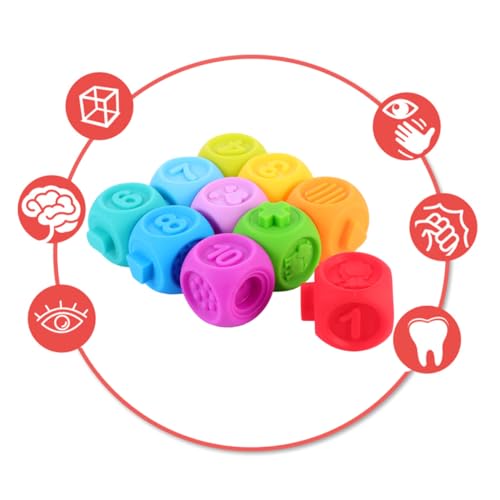 BESPORTBLE 10Stücke Teiliges Puzzle Bausteine aus Weichem Lernspielzeug für Sicher und Bequem für Badespielzeug Motorischen Fähigkeiten BESPORTBLE 10Stücke Teiliges Puzzle Bausteine aus Weichem Lernspielzeug für Sicher und Bequem für Badespielzeug Motorischen Fähigkeiten von BESPORTBLE
