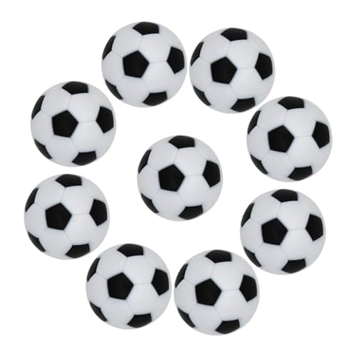 BESPORTBLE 10Stücke Tischfußballbälle Pack Ersatzbälle für Tischfußball Strapazierfähige Kickerbälle für Brettspiele für Erwachsene Hohe Verschleißfestigkeit von BESPORTBLE