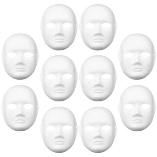 BESPORTBLE 10Stücke Unbemalte Papiermasken Für DIY Weiße Kostüm Masken Für Masquerade Partys Karneval Und Kreative Bastelprojekte BESPORTBLE 10Stücke Unbemalte Papiermasken Für DIY Weiße Kostüm Masken Für Masquerade Partys Karneval Und Kreative Bastelprojekte von BESPORTBLE
