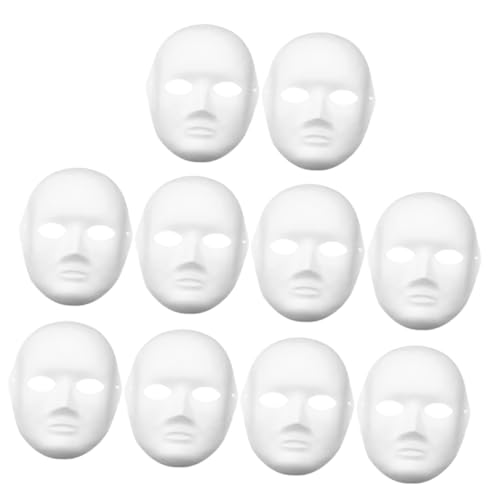 BESPORTBLE 10Stücke Weiße Papiermasken Für DIY Leere Maske Für Karneval Und Maskerade Unbemalte Masken Zum Handbemalen Für Kostümparty Cosplay Und Kreative Projekte BESPORTBLE 10Stücke Weiße Papiermasken Für DIY Leere Maske Für Karneval Und Maskerade Unbemalte Masken Zum Handbemalen Für Kostümparty Cosplay Und Kreative Projekte von BESPORTBLE
