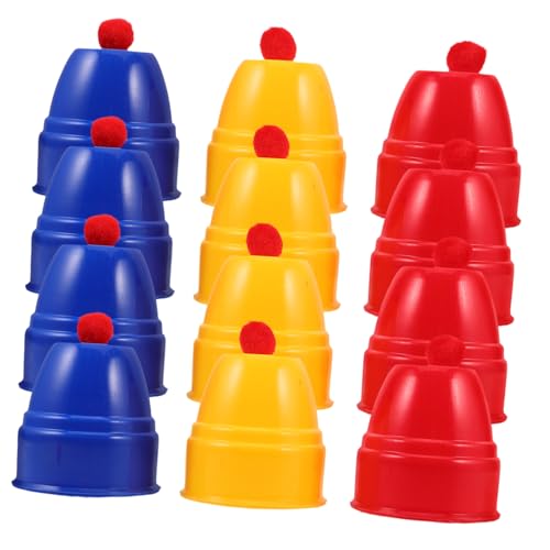 BESPORTBLE 10er-Trick-Set: Zauberbecher- Und Ball-Set – Zaubertrick-Requisite Für Zauberer Im Kinder- Und Teenageralter – Zauberset Für Geburtstagsfeiern Und Familienfeiern von BESPORTBLE