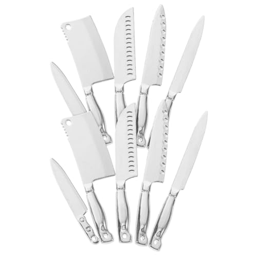 BESPORTBLE 10pcs Miniatur Küche Besteck Dollhouse Miniaturgeräte Mini House Küche Utensilien Kinder Tun Spielzeug Spielzeug Tiny House Kitchen Accessoires von BESPORTBLE
