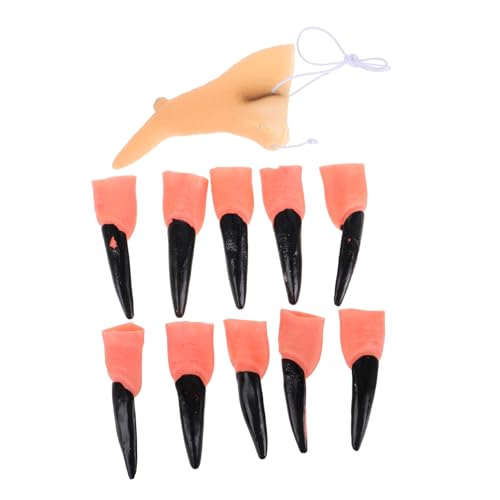 BESPORTBLE 11 Stück Halloween Hexennase und Teiliges Hexenfinger Nägel aus Umweltfreundlichem Material Anpassbar Leicht für Fasching Cosplay Kostümpartys und Halloween Verkleidungen BESPORTBLE 11 Stück Halloween Hexennase und Teiliges Hexenfinger Nägel aus Umweltfreundlichem Material Anpassbar Leicht für Fasching Cosplay Kostümpartys und Halloween Verkleidungen von BESPORTBLE