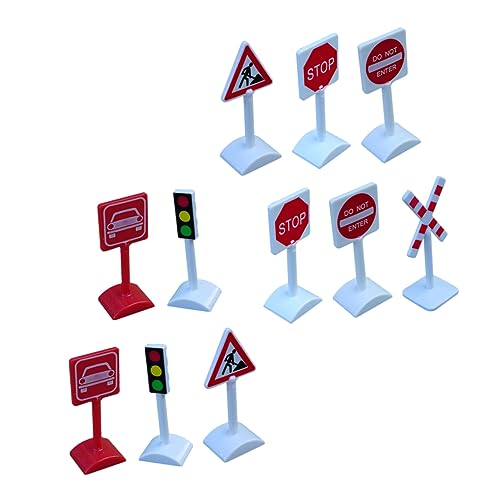 BESPORTBLE 11 Stück Mini Verkehrszeichen Teile Realistische Verkehrssignale für DIY Straßenbau Zubehör für Spielstraßen und Lernspiele Fördert und Aufmerksamkeit BESPORTBLE 11 Stück Mini Verkehrszeichen Teile Realistische Verkehrssignale für DIY Straßenbau Zubehör für Spielstraßen und Lernspiele Fördert und Aufmerksamkeit von BESPORTBLE