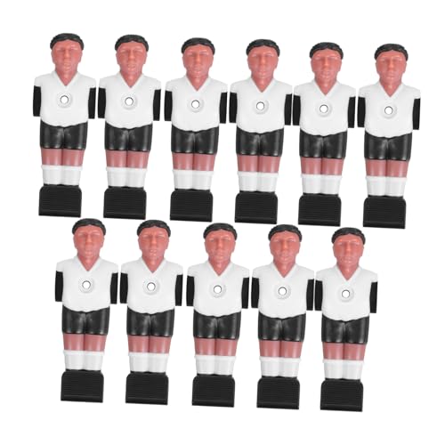 BESPORTBLE 11 Stück Teiliges Tischfußball Ersatzspieler Stabile Kunststoff-Figuren mit Dickem Überzug Komplett für Foosball Spielersatz Langlebig und Realistisch Passend für Tischfußball BESPORTBLE 11 Stück Teiliges Tischfußball Ersatzspieler Stabile Kunststoff-Figuren mit Dickem Überzug Komplett für Foosball Spielersatz Langlebig und Realistisch Passend für Tischfußball von BESPORTBLE