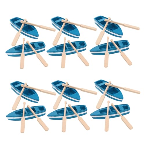 BESPORTBLE 12 Sätze Miniatur Kanu Deko aus Holz mit Ruder Mini Ruderboot Figuren für Nautische Tischdeko Wohnaccessoires und DIY Küstenstil Ornamente BESPORTBLE 12 Sätze Miniatur Kanu Deko aus Holz mit Ruder Mini Ruderboot Figuren für Nautische Tischdeko Wohnaccessoires und DIY Küstenstil Ornamente von BESPORTBLE