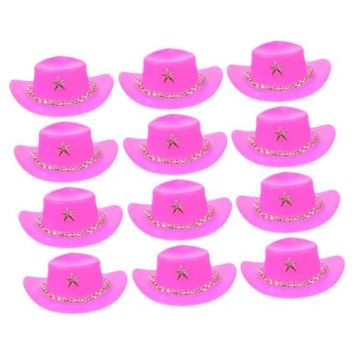 BESPORTBLE 12 Stck Teiliges Mini Cowboy Hüte aus Kunststoff Dekorative Lebensechte Miniatur Hüte für Puppen Vielseitiges Zubehör für Puppendekoration und Kostümierung BESPORTBLE 12 Stck Teiliges Mini Cowboy Hüte aus Kunststoff Dekorative Lebensechte Miniatur Hüte für Puppen Vielseitiges Zubehör für Puppendekoration und Kostümierung von BESPORTBLE