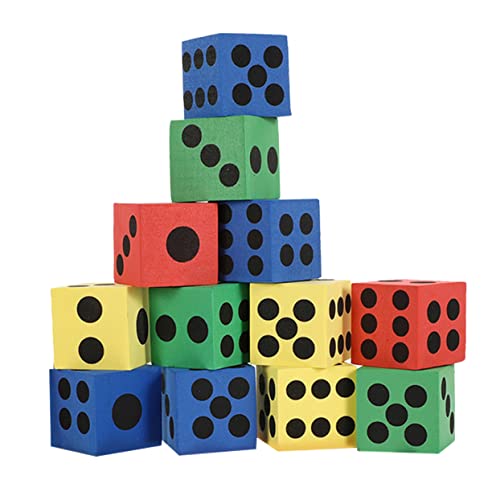 BESPORTBLE 12 Stück Kreative Kleiner Würfel Spielzeug Schaumstoff Würfel für Kinder Party und Lernspielzeug für Spiele im Freien Kindergarten und Zuhause BESPORTBLE 12 Stück Kreative Kleiner Würfel Spielzeug Schaumstoff Würfel für Kinder Party und Lernspielzeug für Spiele im Freien Kindergarten und Zuhause von BESPORTBLE