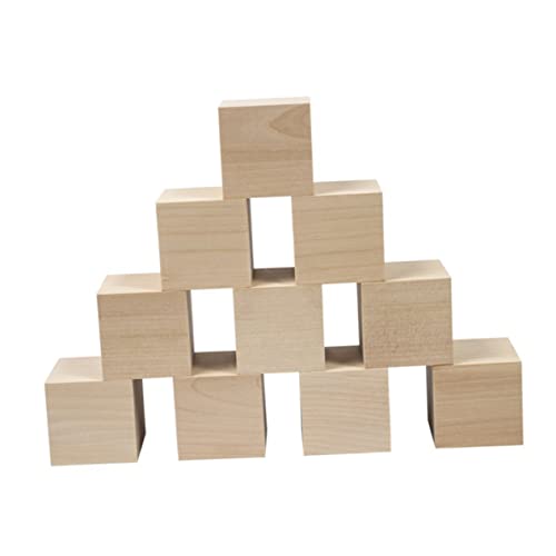 BESPORTBLE 12 Stück DIY Holzbausteine für Kreatives Lernspielzeug für Frühkindliche Bildung Große Quadratische Blöcke aus Hochwertigem Holz für Kleinkinder und Neugeborene BESPORTBLE 12 Stück DIY Holzbausteine für Kreatives Lernspielzeug für Frühkindliche Bildung Große Quadratische Blöcke aus Hochwertigem Holz für Kleinkinder und Neugeborene von BESPORTBLE