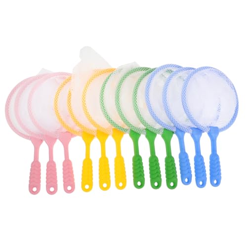 BESPORTBLE 12 Stück Kinderspielzeugfischereinetz Angelausrüstung für Skimmernetz für Fischbecken Fischnetze für Badewannennetz für Kinderspielzeug Fischernetz Plastik BESPORTBLE 12 Stück Kinderspielzeugfischereinetz Angelausrüstung für Skimmernetz für Fischbecken Fischnetze für Badewannennetz für Kinderspielzeug Fischernetz Plastik von BESPORTBLE