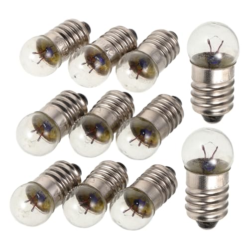BESPORTBLE 12 Stück Mini Schraubensockel Glühbirnen für Physik Experimente LED Ersatzlampen für Taschenlampen Vielseitig Einsetzbar Bildung und Freizeit BESPORTBLE 12 Stück Mini Schraubensockel Glühbirnen für Physik Experimente LED Ersatzlampen für Taschenlampen Vielseitig Einsetzbar Bildung und Freizeit von BESPORTBLE