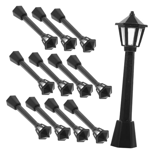 BESPORTBLE 12 Stück Mini Straßenlaternen Plastische Gartenbeleuchtung Dekorative Miniatur Lampen für Puppenhäuser Mikrolandschaft und Feengärten Leicht und Realistisch BESPORTBLE 12 Stück Mini Straßenlaternen Plastische Gartenbeleuchtung Dekorative Miniatur Lampen für Puppenhäuser Mikrolandschaft und Feengärten Leicht und Realistisch von BESPORTBLE
