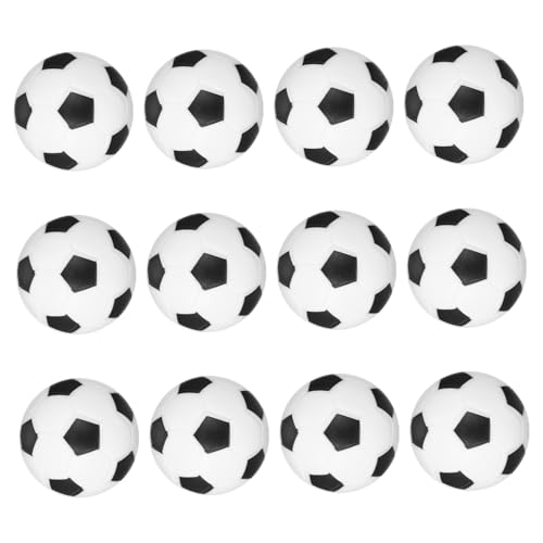 BESPORTBLE 12 Stück Mini Tischfußball Bälle aus Robustem Abs Kompakt und Leicht als Ersatzbälle für Tischkicker und Partydekoration Tragbar für Tischfußballspiele Überall BESPORTBLE 12 Stück Mini Tischfußball Bälle aus Robustem Abs Kompakt und Leicht als Ersatzbälle für Tischkicker und Partydekoration Tragbar für Tischfußballspiele Überall von BESPORTBLE