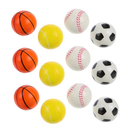 BESPORTBLE 12 Stück Mini-sportbälle, Mini-Baseball, Tennis, Basketball, Fußball, Stress-Spielzeug, Spiel, Party-Dekoration, Schaumstoff-sportbälle, Mini-bälle, Spielzeug Für Partyzubehör BESPORTBLE 12 Stück Mini-sportbälle, Mini-Baseball, Tennis, Basketball, Fußball, Stress-Spielzeug, Spiel, Party-Dekoration, Schaumstoff-sportbälle, Mini-bälle, Spielzeug Für Partyzubehör von BESPORTBLE