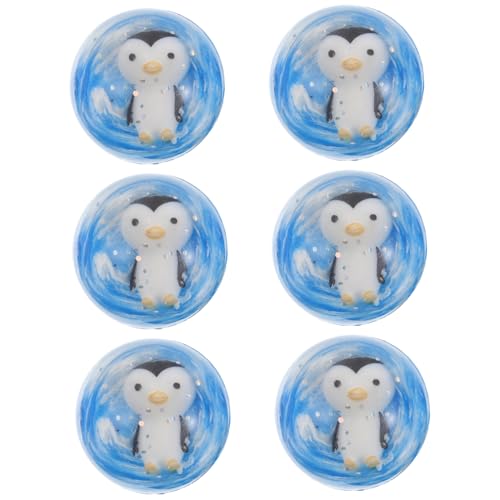 BESPORTBLE 12 Stück Pinguin Hüpfbälle für Kindergeburtstag Gummibälle Party Mitgebsel für Jungen und Mädchen Spaß für Pinguin Themenfeiern für Goodie Bags und Preise von BESPORTBLE