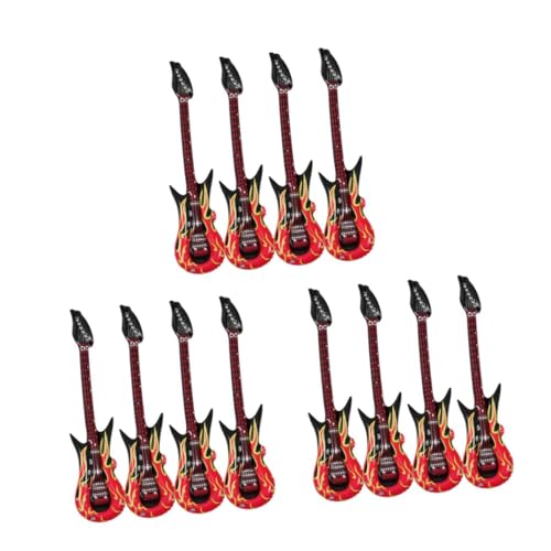 BESPORTBLE 12 Stück Teiliges Aufblasbares Musikinstrument PVC Gitarre Saxophon Mikrofon Pool für Party Dekorationen Lustige Musik Requisiten Jungen Mädchen BESPORTBLE 12 Stück Teiliges Aufblasbares Musikinstrument PVC Gitarre Saxophon Mikrofon Pool für Party Dekorationen Lustige Musik Requisiten Jungen Mädchen von BESPORTBLE
