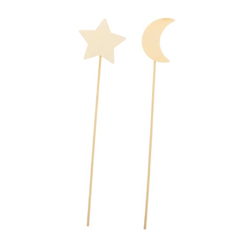 BESPORTBLE 12 Stück Teiliges DIY Holz Zauberstab für Unvollendete Bastelstäbe mit Stern und Mondsymbolen Kreatives Bastelspielzeug für Geburtstag Kostüm und Themenpartys Fördert Fantasie und BESPORTBLE 12 Stück Teiliges DIY Holz Zauberstab für Unvollendete Bastelstäbe mit Stern und Mondsymbolen Kreatives Bastelspielzeug für Geburtstag Kostüm und Themenpartys Fördert Fantasie und von BESPORTBLE