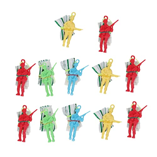 BESPORTBLE 12 Stück Fallschirm Soldaten Spielzeug für Kinder Outdoor Fallschirmspielzeug mit Kleiner Soldaten für Freizeitaktivitäten und Kreative Spiele BESPORTBLE 12 Stück Fallschirm Soldaten Spielzeug für Kinder Outdoor Fallschirmspielzeug mit Kleiner Soldaten für Freizeitaktivitäten und Kreative Spiele von BESPORTBLE