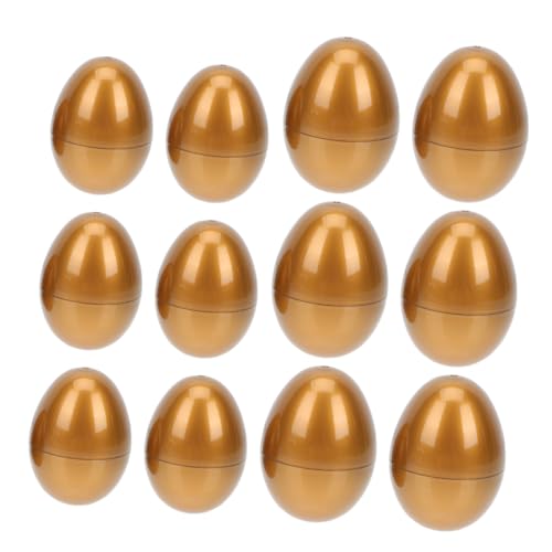 BESPORTBLE 12 Stück Teiliges Goldene Ostereier Geschenkboxen Wiederverwendbare Dekorative Verpackungen für Befüllen mit Süßigkeiten und Spielzeugen Osterdeko und Festtagsgeschenke BESPORTBLE 12 Stück Teiliges Goldene Ostereier Geschenkboxen Wiederverwendbare Dekorative Verpackungen für Befüllen mit Süßigkeiten und Spielzeugen Osterdeko und Festtagsgeschenke von BESPORTBLE