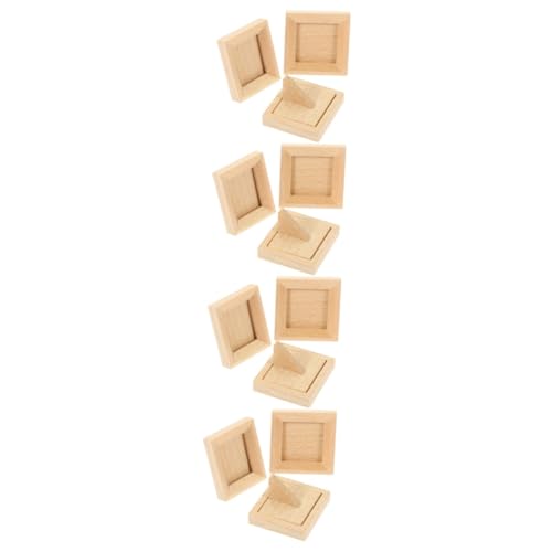 BESPORTBLE 12 Stück Teiliges Mini Bilderrahmen aus Holz Handgefertigt Lebensecht Leicht für Puppenhaus Mini Haus Dekoration Kinderzimmer DIY Mikro Landschaft Vielseitig Einsetzbar BESPORTBLE 12 Stück Teiliges Mini Bilderrahmen aus Holz Handgefertigt Lebensecht Leicht für Puppenhaus Mini Haus Dekoration Kinderzimmer DIY Mikro Landschaft Vielseitig Einsetzbar von BESPORTBLE