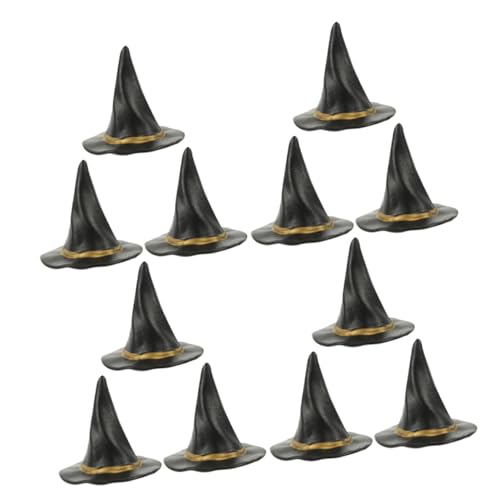 BESPORTBLE 12 Stück Teiliges Mini Hexenhut Kleine Schwarze Hexenhüte für Halloween Dekoration Diy Basteln Puppenhaus und Party Accessoires Langlebige Miniatur Hutdekorationen BESPORTBLE 12 Stück Teiliges Mini Hexenhut Kleine Schwarze Hexenhüte für Halloween Dekoration Diy Basteln Puppenhaus und Party Accessoires Langlebige Miniatur Hutdekorationen von BESPORTBLE