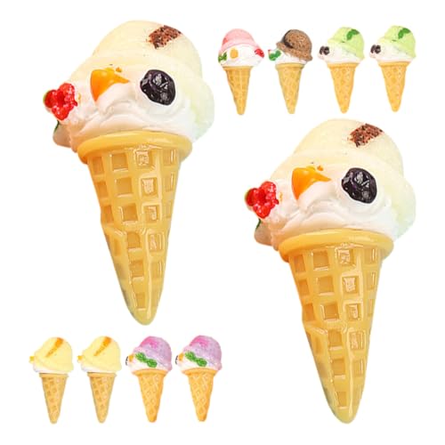 BESPORTBLE 12 Stück Teiliges Mini Kunst EIS aus Harz Realistische Kleine EIS Dekofiguren für Miniaturhaus Lebensechte Künstliche Eiscreme Modelle als Foto Requisiten und Tischdeko BESPORTBLE 12 Stück Teiliges Mini Kunst EIS aus Harz Realistische Kleine EIS Dekofiguren für Miniaturhaus Lebensechte Künstliche Eiscreme Modelle als Foto Requisiten und Tischdeko von BESPORTBLE