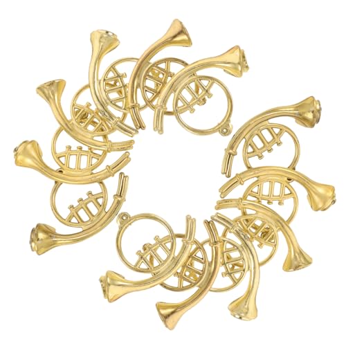 BESPORTBLE 12 Stück Teiliges Miniatur Musikinstrumente Weihnachtsbaum Dekorationen Goldene Trompete Saxophon für DIY Kränze und Puppenhaus Zubehör BESPORTBLE 12 Stück Teiliges Miniatur Musikinstrumente Weihnachtsbaum Dekorationen Goldene Trompete Saxophon für DIY Kränze und Puppenhaus Zubehör von BESPORTBLE