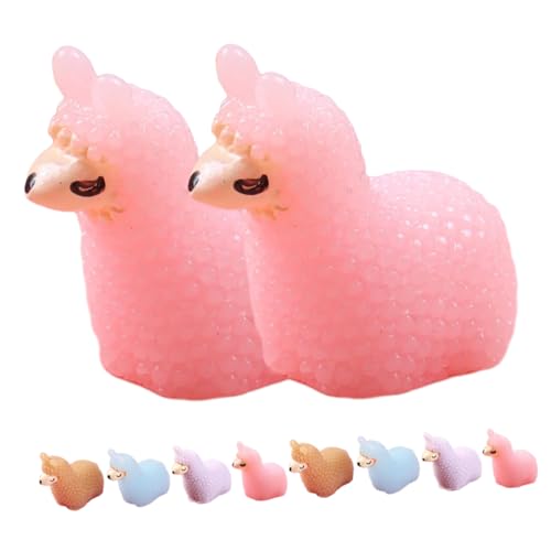 BESPORTBLE 12 Stück Teiliges Resin Mini Figuren Realistische Tier Dekoration Farblich Gemischt Langlebig Detailreich für Garten Tisch und Niedliche Miniatur von BESPORTBLE