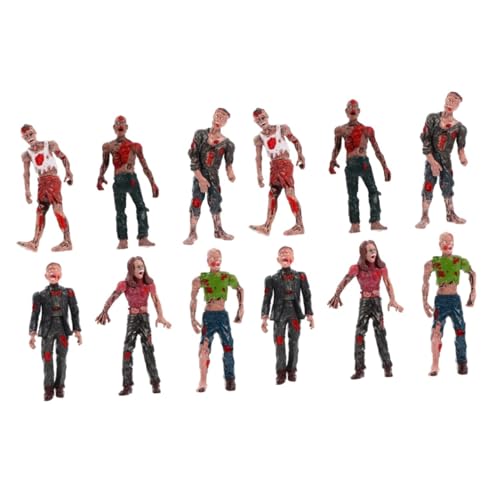 BESPORTBLE 12 Stück Teiliges Zombie Modell aus Robustem Bewegliche Horror Figuren für Gruselige Halloween Deko Realistische Gestaltung für Party und Scherzartikel Geeignet BESPORTBLE 12 Stück Teiliges Zombie Modell aus Robustem Bewegliche Horror Figuren für Gruselige Halloween Deko Realistische Gestaltung für Party und Scherzartikel Geeignet von BESPORTBLE