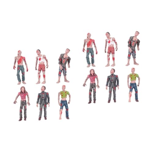 BESPORTBLE 12 Stück Teiliges Zombie Modelle aus Sicherem Kunststoff ca Große Statische Figuren Detailreiche Sammelfiguren für Jungen als Halloween und Requisite BESPORTBLE 12 Stück Teiliges Zombie Modelle aus Sicherem Kunststoff ca Große Statische Figuren Detailreiche Sammelfiguren für Jungen als Halloween und Requisite von BESPORTBLE