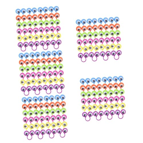 BESPORTBLE 120 Stück Teiliges Augen Fingerpuppen Ringe Bunte für Kreativität Sprachförderung und Rollenspiele als Geburtstagsgeschenk Zufällige Farbe Zufällige Farbe von BESPORTBLE