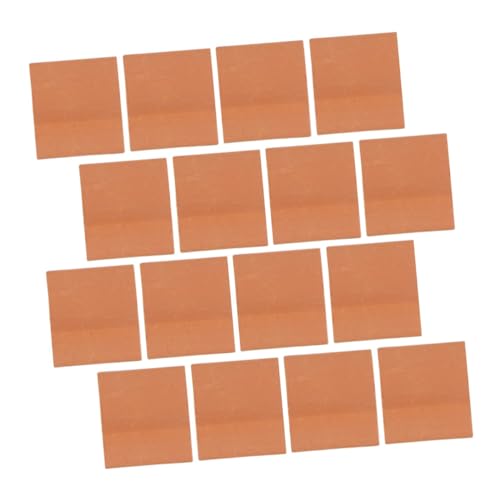 BESPORTBLE 120Stücke Mikroziegel für Miniaturhausfliesen für DIY Projekte und Kreative Dekorationen Puppenhäuser und Themenpartys von BESPORTBLE