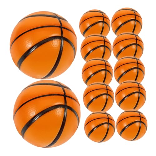 BESPORTBLE 12Stücke Basketball Stressbälle Dehnbares Squeeze für Stressabbau Stress Bälle für Erwachsene Partygeschenk von BESPORTBLE