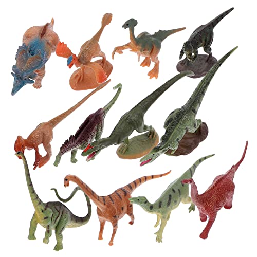 BESPORTBLE 12Stücke Dinosaurier Realistische Dinosaurier Modelle Aus Kunststoff Für Kreatives Und Lernen Für Jungen Und Ab Jahren von BESPORTBLE