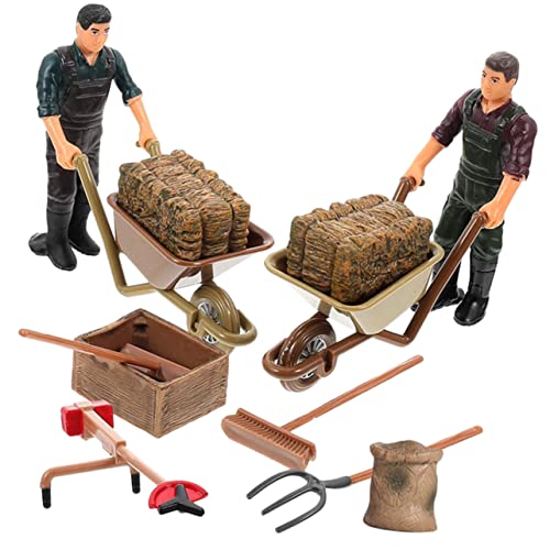 BESPORTBLE 12Stücke Farmfiguren Und Zubehör Mini Farm Accessoires Schubkarre Für Mikrolandschaften Und Spielzeugmodelle BESPORTBLE 12Stücke Farmfiguren Und Zubehör Mini Farm Accessoires Schubkarre Für Mikrolandschaften Und Spielzeugmodelle von BESPORTBLE