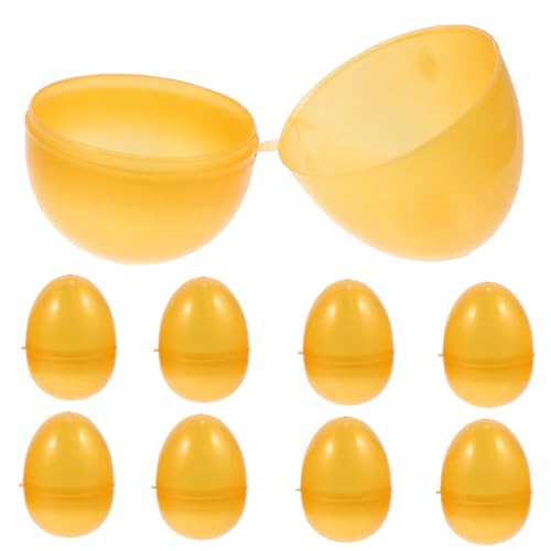 BESPORTBLE Befüllbare Plastikeier 12 Stück Füllbare Eier für Partys und Geschenkkapseln Sichere Selbstgemacht Eierdekoration für Kinder Vielseitig Einsetzbar und für Kleine von BESPORTBLE