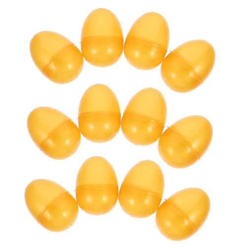 BESPORTBLE 12Stücke Füllbare Plastikeier Kreative Für Goldene Eier Für Partys Und Verlosungen Für Osterdekoration Und Spiele BESPORTBLE 12Stücke Füllbare Plastikeier Kreative Für Goldene Eier Für Partys Und Verlosungen Für Osterdekoration Und Spiele von BESPORTBLE