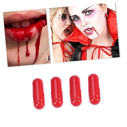 BESPORTBLE 12Stücke Gefälschte Kapseln Lustiges Horror Für Halloween Aprilscherze Und Cosplay Ergänzung Für Gruseldekorationen von BESPORTBLE